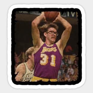 Kurt Rambis in Lakers #31 Sticker